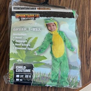 T-Rex Dinosaur Kids Costume (no egg)